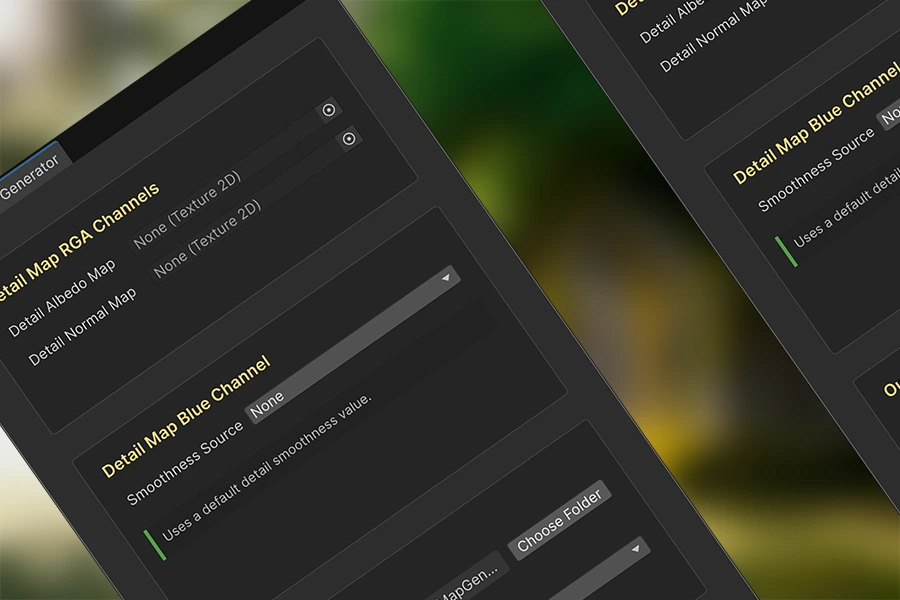 HDRP Detail Map Generator